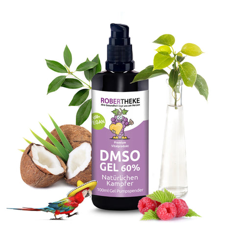 DMSO 60% Gel s kafro in magnezijem | 100ml