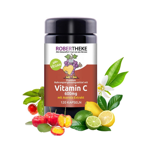 Vitamin C 600mg z izvlečkom acerole  | 120 Kapsul