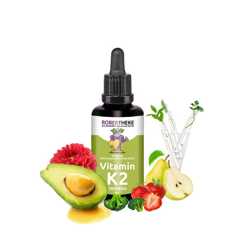 Vitamin K2 veganske kapljice | 50ml s pipeto